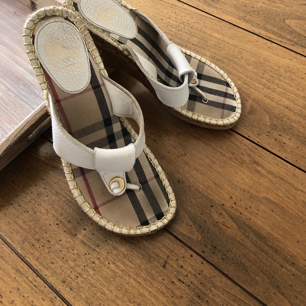 Authentic Burberry Wedge Size 7